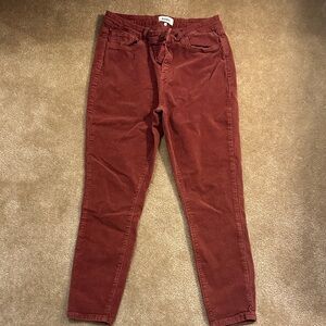 Pistola Burgundy Corduroy Pants